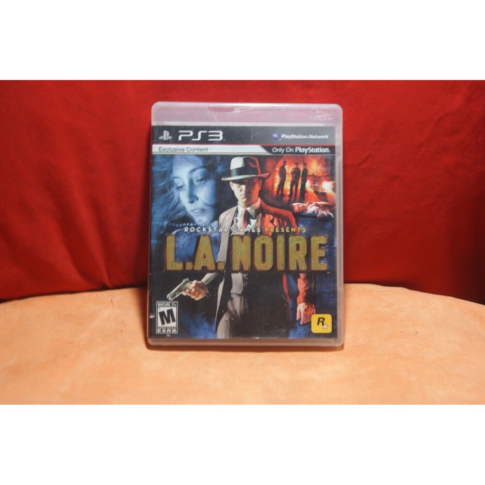 LA Noire PS3 CIB (ROCKSTAR BRAND) Classic Time Adventure Detective Game